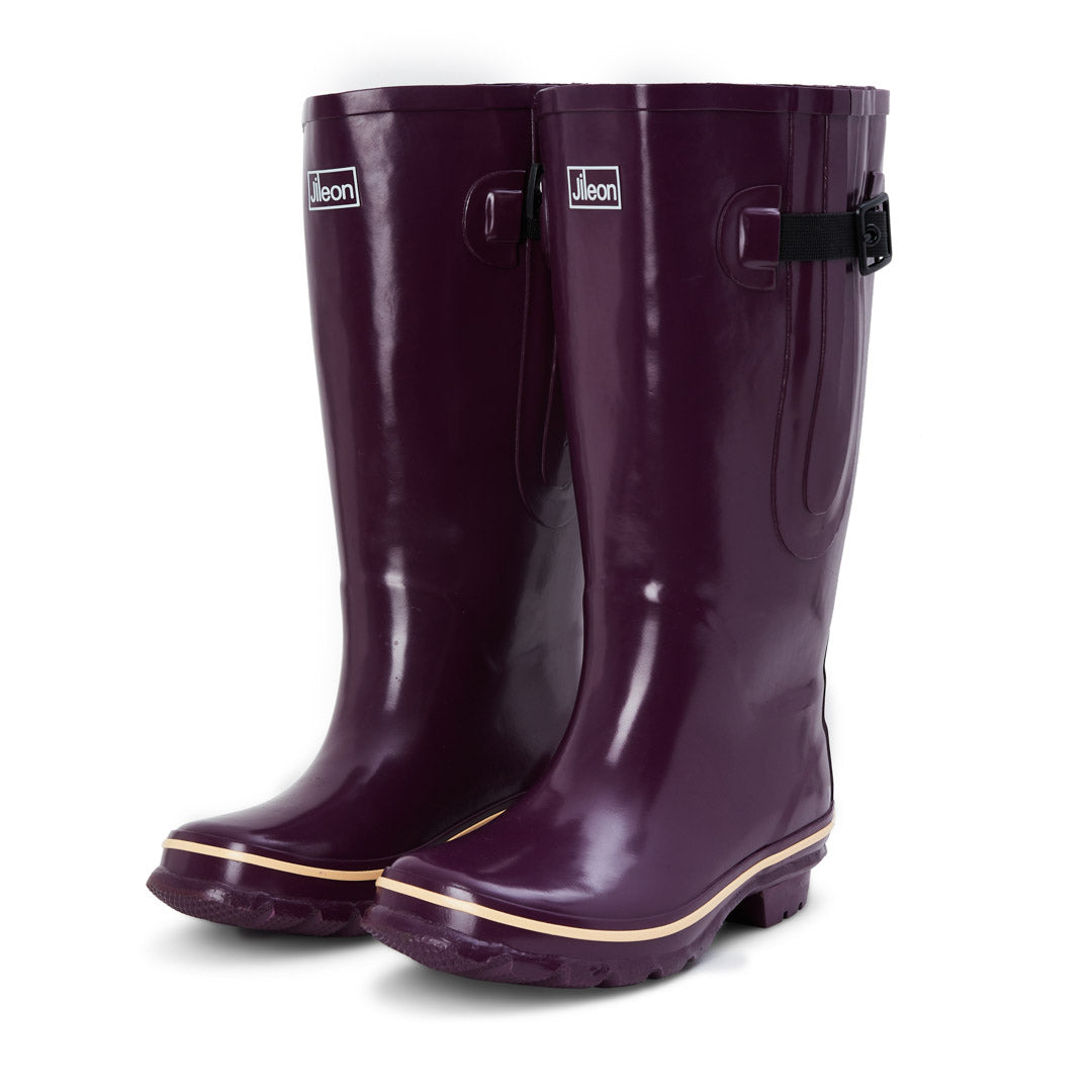Rain Boots Wide Calf Winter Riding Boots Extra Wide Calf Women's