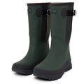 Extra Wide Calf Womens' Rain Boots - Green - 16-23 Inch Calf. Wide in Foot & Ankle