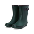 Half Height Green Rain Boots - Wide Foot and Ankle