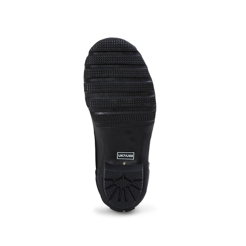 Extra Wide Calf Neoprene Rubber Rain Boots - Black - Up to 20 inch Calf - Wide in Foot and Ankle
