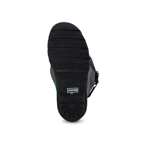 Extra Wide Calf Black Rain Boots - Fit 16 to 20 inch Calf - Wide in Foot and Ankle