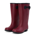 Extra Wide Calf Women's Rain Boots - Raspberry - 16-23 Inch Calf - Wide in Foot & Ankle