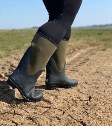Neoprene Rain Boots for Wide Calves - Warm and Waterproof – Jileon RainBoots