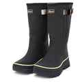 Extra Wide Calf Womens' Rain Boots - Black - 16-23 Inch Calf - Wide Foot & Ankle