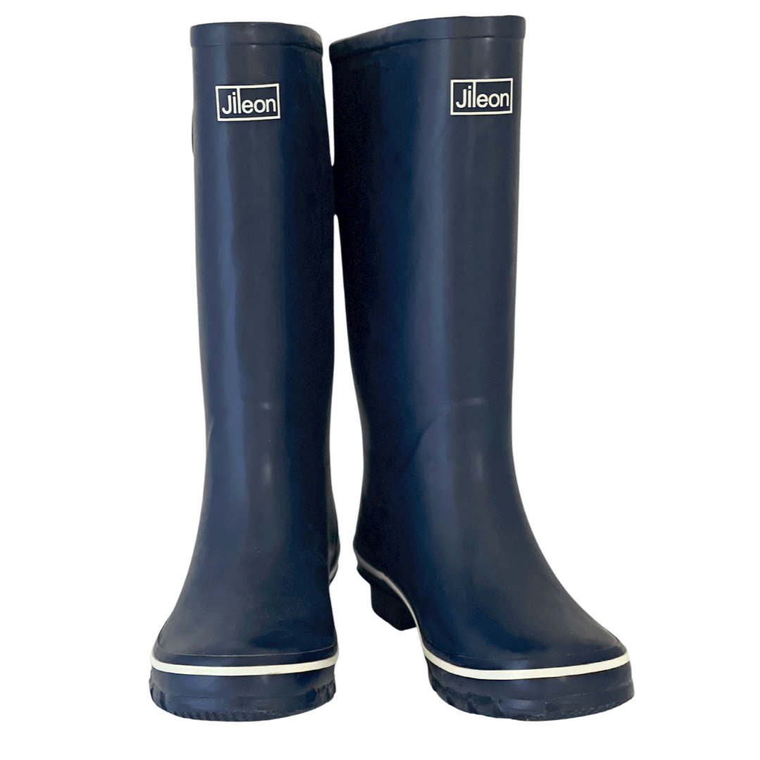 Jileon wide calf rain boots hotsell